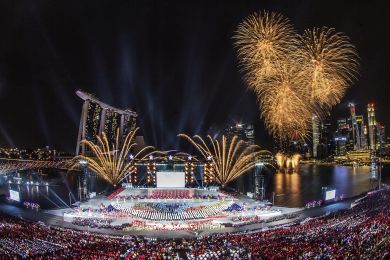 Desfile del Día Nacional de Singapur