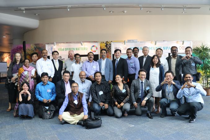 Group photo of members of the Asia Pacific Faith-Based coalition